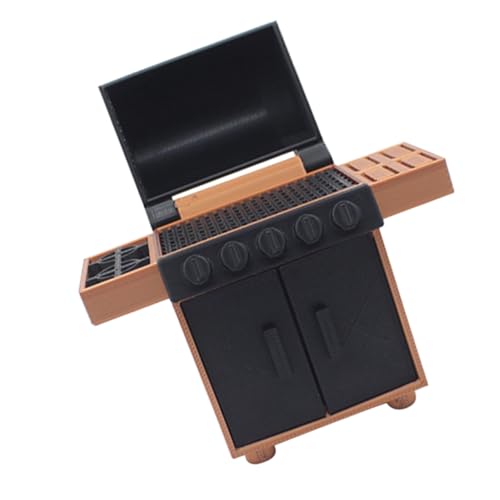 HOMSFOU Puppenhaus Mini-Brennholzständer tragbarer Grill Puppenhaus-Miniaturbank Küchenspielzeug Kleiner Grill Dollhouse Decor Mini-Vers Machen es zu Mini-Essen kleines Backset pla HOMSFOU Puppenhaus Mini-Brennholzständer tragbarer Grill Puppenhaus-Miniaturbank Küchenspielzeug Kleiner Grill Dollhouse Decor Mini-Vers Machen es zu Mini-Essen kleines Backset pla von HOMSFOU