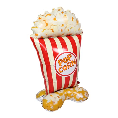 HOMSFOU Riesiger Aufblasbarer Popcornballon Realistisch Gestaltete Kindergeburtstags Deko Selbststehend Party Dekoration für Filmabend Karneval Einschulung Shower HOMSFOU Riesiger Aufblasbarer Popcornballon Realistisch Gestaltete Kindergeburtstags Deko Selbststehend Party Dekoration für Filmabend Karneval Einschulung Shower von HOMSFOU