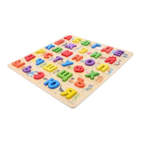 HOMSFOU Russisches Alphabet Holzpuzzle Großes Montessori für Bunte Buchstaben aus Holz zur Frühförderung Fördert Feinmotorik Hand Koordination und Interaktives Lernen HOMSFOU Russisches Alphabet Holzpuzzle Großes Montessori für Bunte Buchstaben aus Holz zur Frühförderung Fördert Feinmotorik Hand Koordination und Interaktives Lernen von HOMSFOU