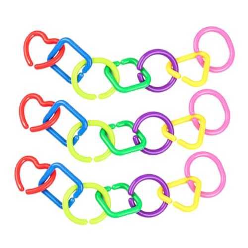 HOMSFOU Schnallenspielzeug für die Früherziehung Ringe für Babyspielzeug Babykettenglieder zum Aufhängen für das -Fitnessstudio hängende Babyspielzeuge Sport HOMSFOU Schnallenspielzeug für die Früherziehung Ringe für Babyspielzeug Babykettenglieder zum Aufhängen für das -Fitnessstudio hängende Babyspielzeuge Sport von HOMSFOU