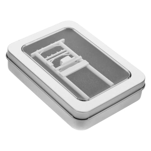 HOMSFOU Telefon Mast Modell Zugbau Telegrafenmastmodelle Telegraphenmasten DIY-Modell Miniatur-telegrafenmasten Modelle Von Telegrafenmasten Aus Kunststoff Plastik Light Grey von HOMSFOU