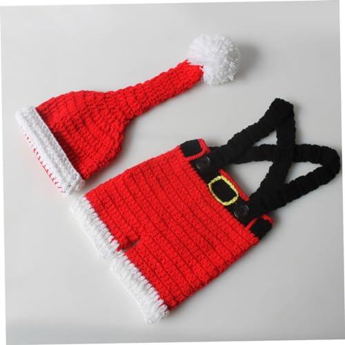 HOMSFOU Weihnachtliches Kinderkostüm Set Monate Weiches Gewebtes Material Warmes Outfit für Fotoshooting Festliches Weihnachtskleid für Jungen und Mädchen Festival Clothes HOMSFOU Weihnachtliches Kinderkostüm Set Monate Weiches Gewebtes Material Warmes Outfit für Fotoshooting Festliches Weihnachtskleid für Jungen und Mädchen Festival Clothes von HOMSFOU