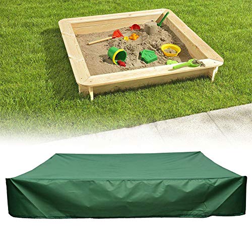 Staubdichte Sandkasten-Abdeckung mit Kordelzug,wasserdichte Sandkasten-Abdeckung,Sandkasten mit abdeckung,Abdeckplane für Sandkasten abdeckung 150X150cm von HOMYY