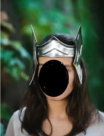 HOMYZ Mittelalterliche Königin der Rüstung Helm Elf Lady Armor Warrior Women Helmet Costume von HOMYZ