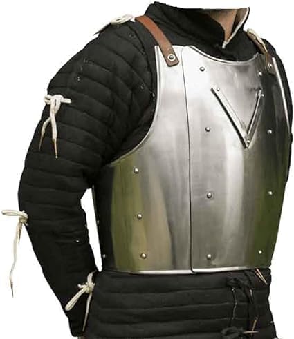 HOMYZ Mittelalterliche Rüstung Ritter Kürass Battle Ready Cosplay Brustplatte Renaissance Larp Kostüm Brustplatte Rüstung HOMYZ Mittelalterliche Rüstung Ritter Kürass Battle Ready Cosplay Brustplatte Renaissance Larp Kostüm Brustplatte Rüstung von HOMYZ