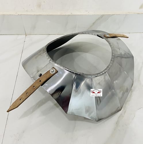 HOMYZ Mittelalterliche deutsche Gothic-Rüstung, Gorget, 18 Gauge, Stahl HOMYZ Mittelalterliche deutsche Gothic-Rüstung, Gorget, 18 Gauge, Stahl von HOMYZ