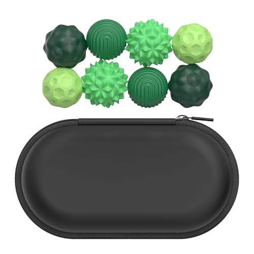 8PCS Magnetic Fidget Balls (8 Stück), Magnetkugeln Stressball Silikon Magnetische Sensorik Bälle Spielzeug, Sensorisches Spielzeug Anti Stress Stimming Sensory Fidget Toys für Erwachsene ADHS 8PCS Magnetic Fidget Balls (8 Stück), Magnetkugeln Stressball Silikon Magnetische Sensorik Bälle Spielzeug, Sensorisches Spielzeug Anti Stress Stimming Sensory Fidget Toys für Erwachsene ADHS von HONBQYCC
