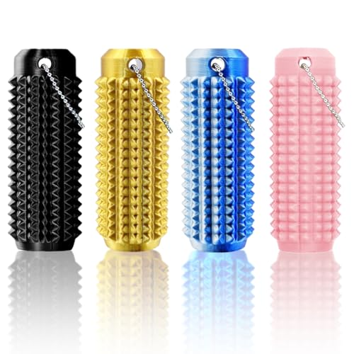 Little Ouchies Pain Fidget (4 Stücke), Sensorik Spielzeug Für Erwachsene, Spiky Grippie Stim Keychain, ADHS Spielzeug für Stressabbau und Fokus, Fidl Bitz Fidget Toys Geschenke für Männer von HONBQYCC