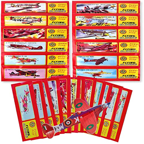 HONGECB 24er Gleitflugzeuge Set, Gleiter Flieger, Styroporflieger Styropor, Styroporflieger Segelflugzeuge Styroporgleiter für Kinder, Flieger Flugzeug für Kindergeburtstag Gastgeschenke Mitgebsel von HONGECB