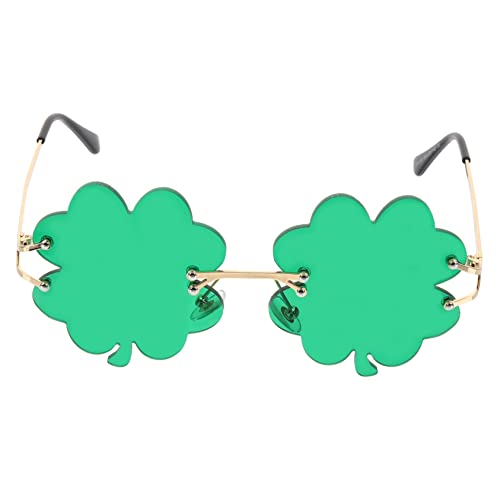 HONITANO 1 Paar Gläser kindersonnenbrille partygläßer sonnenbrillen Party-Accessoires randlos st patricks day brille Tag coole Brille irische brille Plastik Green HONITANO 1 Paar Gläser kindersonnenbrille partygläßer sonnenbrillen Party-Accessoires randlos st patricks day brille Tag coole Brille irische brille Plastik Green von HONITANO