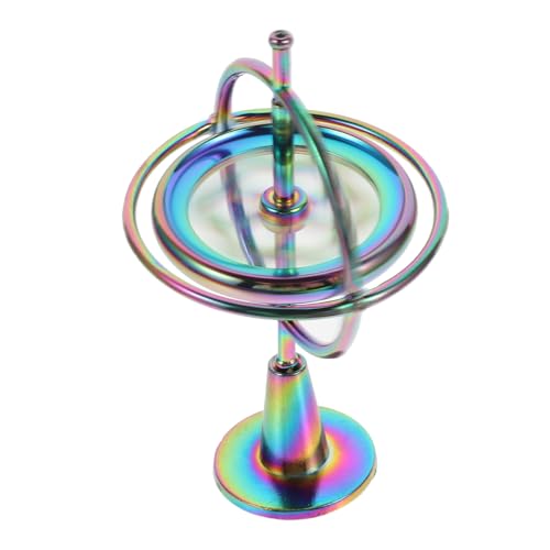 HONITANO 1 Satz Antigravitations-gyroskop Kinderspielzeug Druckentlastungsspielzeug Gyro-Balance- Anti-Schwerkraft-gyroskop Anti-Schwerkraft-gyro- Alu-gyroskop Legierung von HONITANO
