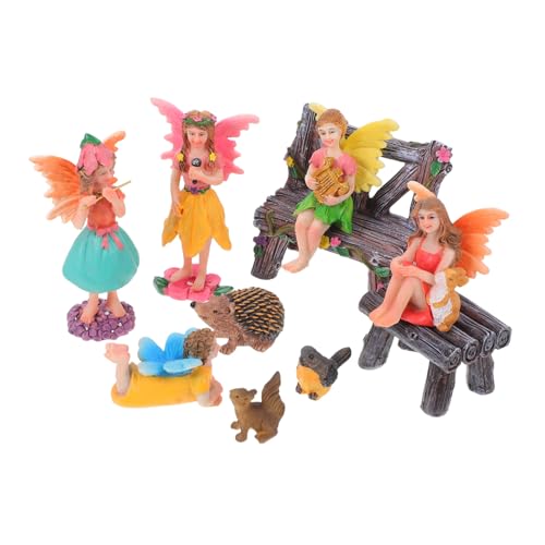 HONITANO 1 Satz Blumenfee Ornament Deko Feenverzierung Miniaturmöbel Gartenstatuen Für Draußen Miniaturgartenzubehör Gartenstatuen Und Figurinen Feenfiguren Miniaturfiguren Feenstatue Harz HONITANO 1 Satz Blumenfee Ornament Deko Feenverzierung Miniaturmöbel Gartenstatuen Für Draußen Miniaturgartenzubehör Gartenstatuen Und Figurinen Feenfiguren Miniaturfiguren Feenstatue Harz von HONITANO