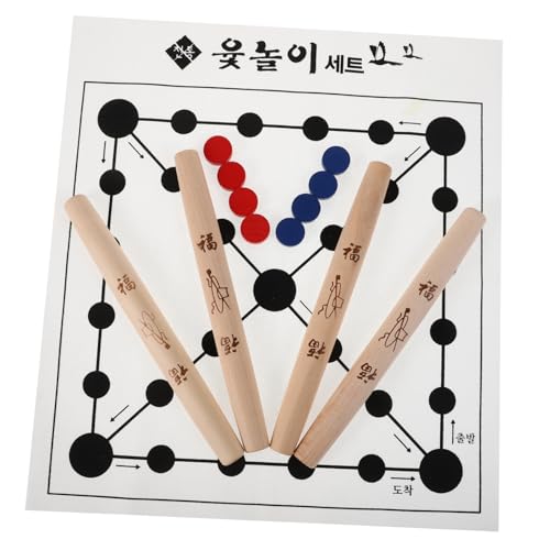 HONITANO Koreanisches Kulturelles Brettspiel-Set Familienspiele Outdoor-aktivitäten Im Hof Stabile Holzkonstruktion Spaß von HONITANO