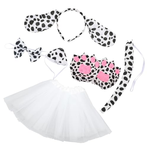 HONITANO 1 Satz Cosplay-Hundeohr-Stirnband Hundebögen Halloween-Kostümset Halloween-Verkleidungsset Haarband Kinderkommode Stirnband mit Hundeohren Tierohren-Stirnband für Welpen von HONITANO