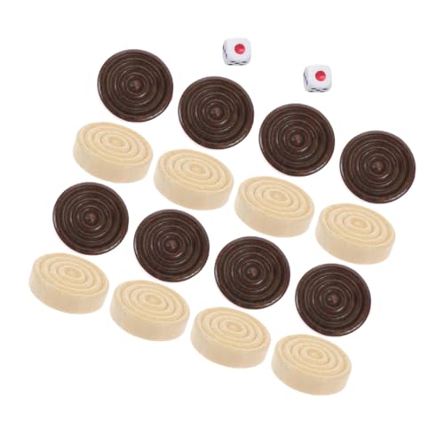 HONITANO 1 Satz Dame-zubehör Spielmarken Aus Holz Brettspielmarken Aus Holz Holzspielzeug Runde Dame Brettspiele Für Den Familienabend Zubehör Für Brettspiele Hölzern HONITANO 1 Satz Dame-zubehör Spielmarken Aus Holz Brettspielmarken Aus Holz Holzspielzeug Runde Dame Brettspiele Für Den Familienabend Zubehör Für Brettspiele Hölzern von HONITANO