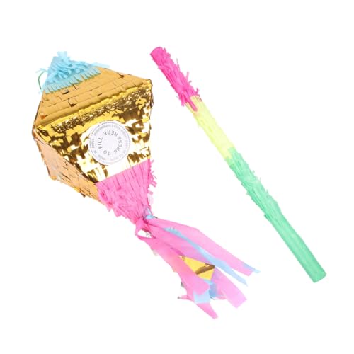 HONITANO 1 Satz Diamant-piñata Geburtstag Kinderpinata Piñata Süßes Pinata- Für Gefülltes Piñata Für Party-tools Colorful Papier von HONITANO