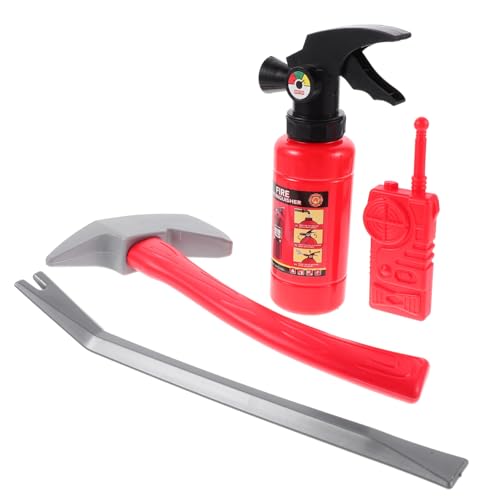 HONITANO 1 Satz Feuerwehrmann Kostümset für Teiliges Rollenspiel Zubehör für Feuerwehr Accessoires Leicht und Tragbar für Themenpartys und Kreative Rollenspiele HONITANO 1 Satz Feuerwehrmann Kostümset für Teiliges Rollenspiel Zubehör für Feuerwehr Accessoires Leicht und Tragbar für Themenpartys und Kreative Rollenspiele von HONITANO