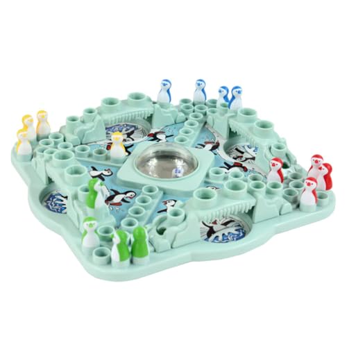 HONITANO 1 Satz Flugzeugschach Jump-Checker-Spiel Light Green von HONITANO