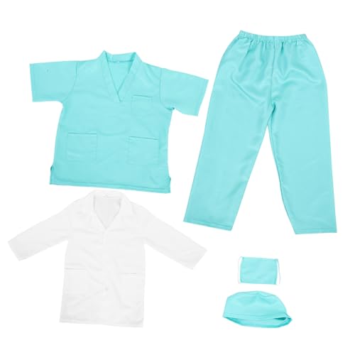 HONITANO Arzt-Outfit Für Kinder Rollenspiel-kostüm Für Vorschulkinder Weicher Stoff Für Mehrere Szenarien Verwendbar Arztkleid HONITANO Arzt-Outfit Für Kinder Rollenspiel-kostüm Für Vorschulkinder Weicher Stoff Für Mehrere Szenarien Verwendbar Arztkleid von HONITANO