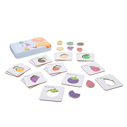 HONITANO 1 Satz Kognitives Matching-Puzzle Trainingsspielzeug für lehrreich intellektuelles Spiel Geist Pädagogisches Holzspielzeug Bildungsspiel Denktrainingsspielzeug HONITANO 1 Satz Kognitives Matching-Puzzle Trainingsspielzeug für lehrreich intellektuelles Spiel Geist Pädagogisches Holzspielzeug Bildungsspiel Denktrainingsspielzeug von HONITANO