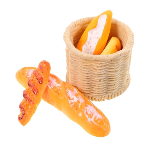 HONITANO 1satz Miniatur Brot Modell Realistisches Puppenhaus Zubehör Für Dekoration Und Fotografie Für Mini Bäckerei Und Puppenstuben Deko Für Spielen Und Inszenierungen HONITANO 1satz Miniatur Brot Modell Realistisches Puppenhaus Zubehör Für Dekoration Und Fotografie Für Mini Bäckerei Und Puppenstuben Deko Für Spielen Und Inszenierungen von HONITANO