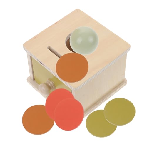 HONITANO 1 Satz Montessori Ball und Münzbox mit Schublade Greifspielzeug für Kleinkinder Motorik Hand Augen Koordination und Kreativität HONITANO 1 Satz Montessori Ball und Münzbox mit Schublade Greifspielzeug für Kleinkinder Motorik Hand Augen Koordination und Kreativität von HONITANO
