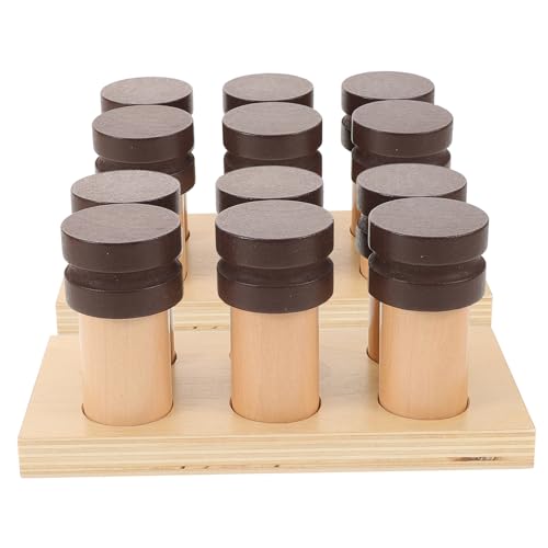 HONITANO 1 Satz Montessori Lernspielzeug für Kleinkinder mit Geruchs Trainingsflaschen Fördert Kreativität und Logisches Sicheres Material und Tragbares Design für Sensorische Aktivitäten HONITANO 1 Satz Montessori Lernspielzeug für Kleinkinder mit Geruchs Trainingsflaschen Fördert Kreativität und Logisches Sicheres Material und Tragbares Design für Sensorische Aktivitäten von HONITANO