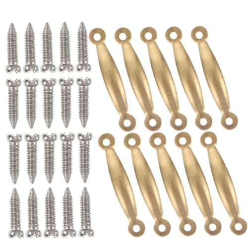 HONITANO 1satz Miniatur Möbelgriff Vintage Dresser Handles Für Puppenhaus Miniatur Möbelzubehör Robuste Metallgriffe Für Schränke Deko Für Mini-häuser HONITANO 1satz Miniatur Möbelgriff Vintage Dresser Handles Für Puppenhaus Miniatur Möbelzubehör Robuste Metallgriffe Für Schränke Deko Für Mini-häuser von HONITANO
