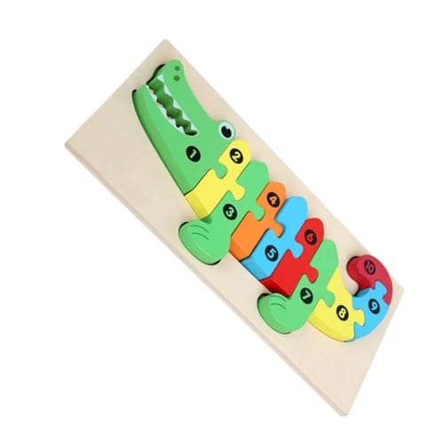 HONITANO 1 Satz Puzzle Holzprozesäge Bildungsspielzeug der frühen Aufklärung pädagogisches hölzern von HONITANO