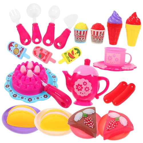HONITANO 1 Satz Satz Simulation Tee-Set küchenspielzeug für Kitchen Toys for Rollenspielzeug simulierte Teewerkzeuge geben vor, zu Sein Plastik HONITANO 1 Satz Satz Simulation Tee-Set küchenspielzeug für Kitchen Toys for Rollenspielzeug simulierte Teewerkzeuge geben vor, zu Sein Plastik von HONITANO