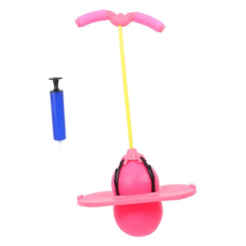 HONITANO 1 Satz Springball mit Griff Outdoor Activity für spielsachen für spielsachen Outdoor hühner Child Play spielsachen Sport Rosa von HONITANO