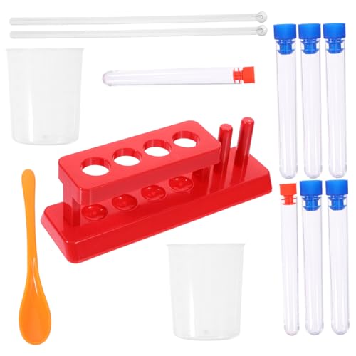 HONITANO 1 Satz Stem Experimentier für Teströhren Testrohrständer Messbechern und Rührstäbchen für Kreative Wissenschaftliche Experimente HONITANO 1 Satz Stem Experimentier für Teströhren Testrohrständer Messbechern und Rührstäbchen für Kreative Wissenschaftliche Experimente von HONITANO