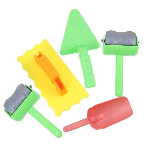 HONITANO 1 Satz Teiliges Bauwerkzeug Set für Sandspielzeug mit Schaufel Dreiecksschaufel Walze und und Strandspielzeug für Kreative Bauprojekte HONITANO 1 Satz Teiliges Bauwerkzeug Set für Sandspielzeug mit Schaufel Dreiecksschaufel Walze und und Strandspielzeug für Kreative Bauprojekte von HONITANO
