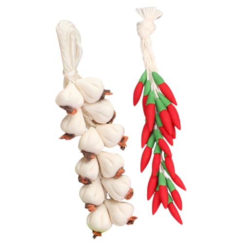 HONITANO 1 Set Harz Mini Realistische Gemüse Ornamente Mini Kränze Für Handwerk Mini Simulation Chili HONITANO 1 Set Harz Mini Realistische Gemüse Ornamente Mini Kränze Für Handwerk Mini Simulation Chili von HONITANO