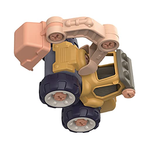 HONITANO 1 Set Lernspielzeug Auto Ingenieur Automodell DIY Engineering Fahrzeug Engineering Fahrzeug DIY Engineering LKW DIY Auto Engineering Fahrzeug Ingenieur LKW Kunststoff von HONITANO