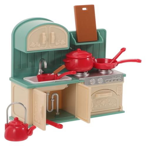 HONITANO 1 Set Mini Küchenspielzeug Puppenhauszubehör Mädchenspielzeug Küchenutensilien Modelle Mini Mini Küchenzubehör Miniatur Küchengeschirr Mini Küchengeschirr Modell von HONITANO