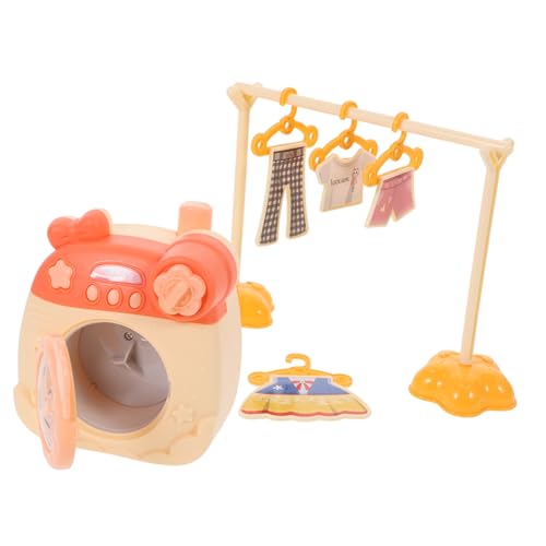 HONITANO 1 Set Mini Waschmaschine Kinderspielzeug Spielhaus Rollenspielzeug Kinderspielzeug Kinderspielzeug Lernspielzeug Rollenspielspielzeug Haushaltsgerät von HONITANO