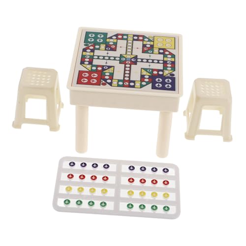 HONITANO 1 Set Miniatur-szenen-Set Für Erwachsene Und Kinder, DIY-puppenhaus- Mit Mini-Spielzeug, Chinesisches Fliegendes Schach, Heimbüro, Puppenhaus-Dekorationen von HONITANO