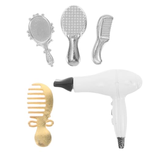 HONITANO 1 Set Puppenhaus Babypuppenspielzeug Haartrockner Kleinkind Mädchenspielzeug Haartrockner Puppen Haarstylingkopf Für Mädchen Puppenhaarbürste Kinderspiel Haarstyling von HONITANO