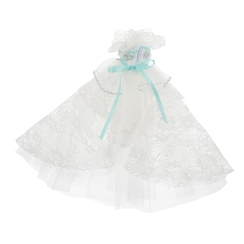 HONITANO Stilvolles Spitzen-minikleid-Set Für Puppen – Kompaktes Formkleid Mit High Heels – Puppenkleidung von HONITANO