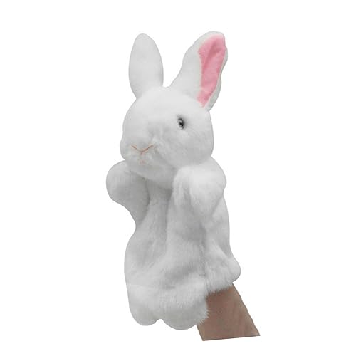 HONITANO 1 Stück Plüsch Handpuppen Hase Kaninchen Tierpuppen knuddelig Menschen Marionetten Panzerpuppe Handpuppe Mini-Handpuppen Bühnenpuppe Weiß HONITANO 1 Stück Plüsch Handpuppen Hase Kaninchen Tierpuppen knuddelig Menschen Marionetten Panzerpuppe Handpuppe Mini-Handpuppen Bühnenpuppe Weiß von HONITANO