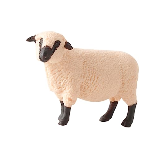 HONITANO 1 Stück Schafverzierung für Kleinkinder kleines Tierspielzeug realistisch Lebensecht Desktop geformt Lamm Schafmodell Schafstatue kreative Schafverzierung Schaf-Modell Beige HONITANO 1 Stück Schafverzierung für Kleinkinder kleines Tierspielzeug realistisch Lebensecht Desktop geformt Lamm Schafmodell Schafstatue kreative Schafverzierung Schaf-Modell Beige von HONITANO