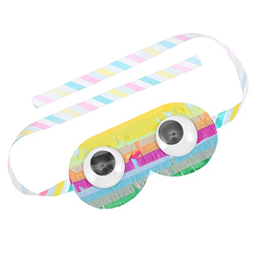 HONITANO 1 Stück Schatzkiste Piñata hühner spielsachen für toy Blackout Spiel mit verbundenen Augen schnapsgläser Party-Augenabdeckung lustige Spielaugenabdeckung Papier von HONITANO