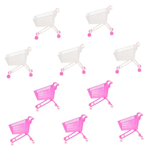 HONITANO 10 Stück Mini-einkaufswagen Auto Mini- Miniatur Einkaufswagen Lebensmittelgeschäft Speichern Spielwagen Vortäuschen Einkaufswagenspielzeug Plastik HONITANO 10 Stück Mini-einkaufswagen Auto Mini- Miniatur Einkaufswagen Lebensmittelgeschäft Speichern Spielwagen Vortäuschen Einkaufswagenspielzeug Plastik von HONITANO