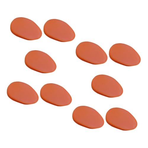 HONITANO 10 Stück Schinkenscheiben Künstliches Fleisch Simulierte Kleine Dekoration Wurst Hot-Dog- Hot-Dog-Modell Gefälschter Gefälschte Wurst PVC Coffee von HONITANO