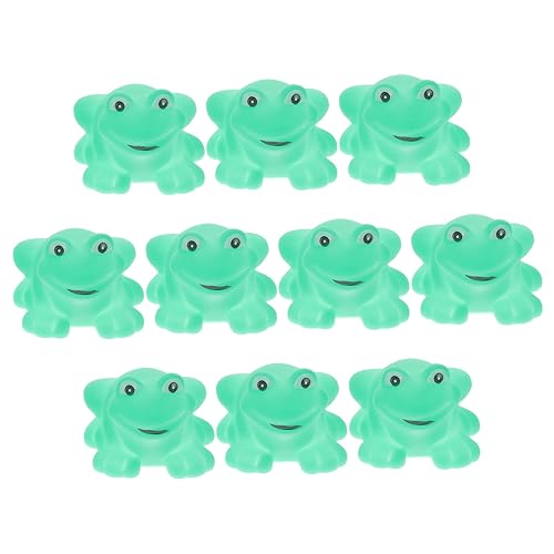 HONITANO 10 Stück Teiliges Badewannenspielzeug mit Quakenden Froschfiguren Leichte und Sichere Badespielzeuge für Neugeborene und Kleinkinder Farblich Sortiert Langlebig und Kindgerecht HONITANO 10 Stück Teiliges Badewannenspielzeug mit Quakenden Froschfiguren Leichte und Sichere Badespielzeuge für Neugeborene und Kleinkinder Farblich Sortiert Langlebig und Kindgerecht von HONITANO