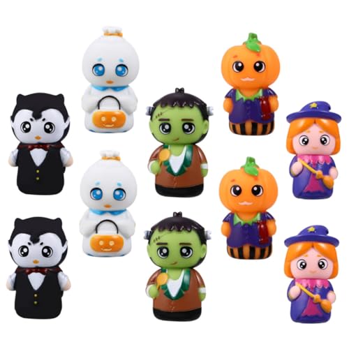 HONITANO 10 Stück Teiliges Fingerpuppen aus Weichem PVC Leichte Handspielzeuge für Fantasievolles und Fingerspiele Interaktives Lernspielzeug für Halloween und Eltern Junge Mädchen Spiele HONITANO 10 Stück Teiliges Fingerpuppen aus Weichem PVC Leichte Handspielzeuge für Fantasievolles und Fingerspiele Interaktives Lernspielzeug für Halloween und Eltern Junge Mädchen Spiele von HONITANO