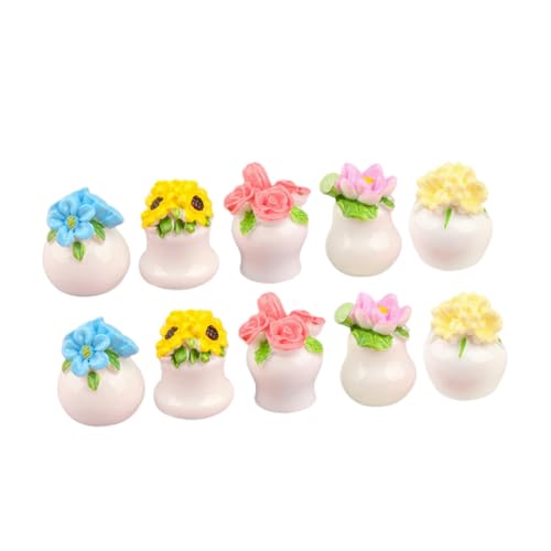 HONITANO 10 Stück Teiliges Mini Bonsai Modell aus Realistischem Kunstharz Verblassungsresistente Miniatur Pflanzen für Puppenhaus Dekoration Vielseitige Mini Topfpflanzen für HONITANO 10 Stück Teiliges Mini Bonsai Modell aus Realistischem Kunstharz Verblassungsresistente Miniatur Pflanzen für Puppenhaus Dekoration Vielseitige Mini Topfpflanzen für von HONITANO