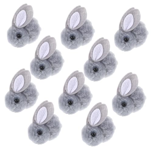 HONITANO 10 Stück Teiliges Mini Plüsch Häschen Kleine Kuscheltiere mit Weichem Material als DIY Bekleidungsaccessoire und Frühlings und Bastelfans Zufällige Farbe Zufällige Farbe HONITANO 10 Stück Teiliges Mini Plüsch Häschen Kleine Kuscheltiere mit Weichem Material als DIY Bekleidungsaccessoire und Frühlings und Bastelfans Zufällige Farbe Zufällige Farbe von HONITANO