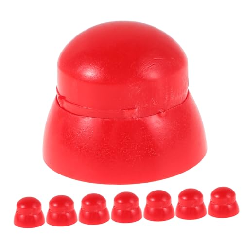 HONITANO 10 Stück Teiliges Rote Kunststoff Schraubenbolzen Schutzkappen für Spielplatzgeräte Kindersichere Mutternabdeckungen Wetterbeständig und Einfach zu Montieren für Außenbereiche Wie HONITANO 10 Stück Teiliges Rote Kunststoff Schraubenbolzen Schutzkappen für Spielplatzgeräte Kindersichere Mutternabdeckungen Wetterbeständig und Einfach zu Montieren für Außenbereiche Wie von HONITANO